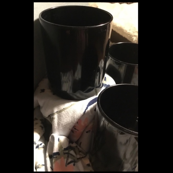 RARE FIND!! 3-Vintage Arcoroc Round Black Coffee Mugs~France~Tableware - Picture 4 of 6